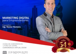 Conferencia de marketing digital para emprendedores por Néstor Romero